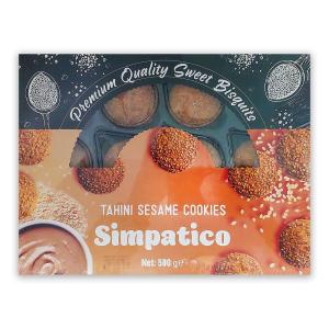 Бисквити с тахан и сусам SIMPATICO – 500гр.