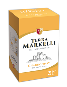 БЯЛО ВИНО ШАРДОНЕ ТЕРА МАРКЕЛИ 3Л.