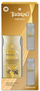 Турска Ракия Текирда Ракъ Голд 0.7 л с 2 Чаши