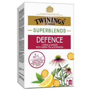 ЧАЙ TWININGS SUPERBLENDS DEFENCE 18 бр