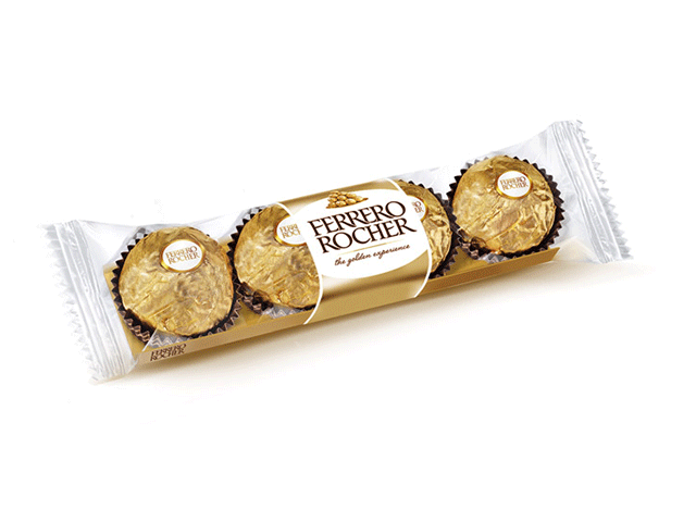 Шоколадови бонбони Ferrero Rocher 4бр. 50g