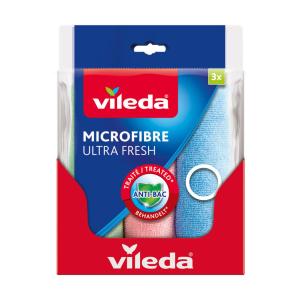 VILEDA ULTRA FRESH
МИКРОФИБЪРНА КЪРПА 3БР