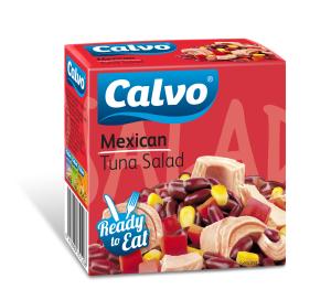 CALVO МЕКСИКАНСКА САЛАТА С РИБА ТОН 150ГР