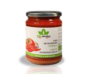 Био сос Арабиата, BIOITALIA, 350 гр