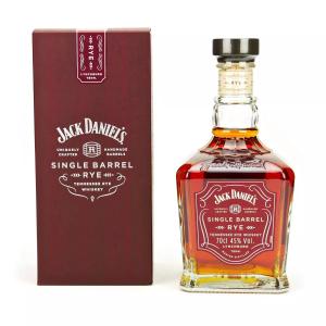АМЕРИКАНСКО УИСКИ ДЖАК ДАНИЕЛС/JACK DANIEL'S СИНГЪЛ БАРЕЛ РЪЖ 0,7Л 45%