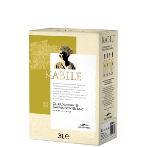 Вино Кабиле шардоне/совиньон блан 3 л. Бокс