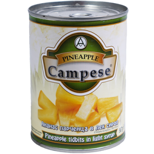 Ананас Парченца в Лек Сироп Кампезе 567 гр