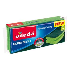 Vileda Ultra Fresh Кухненска гъба х3 броя