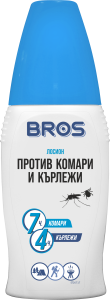 BROS Лосион против комари и кърлежи 100ml