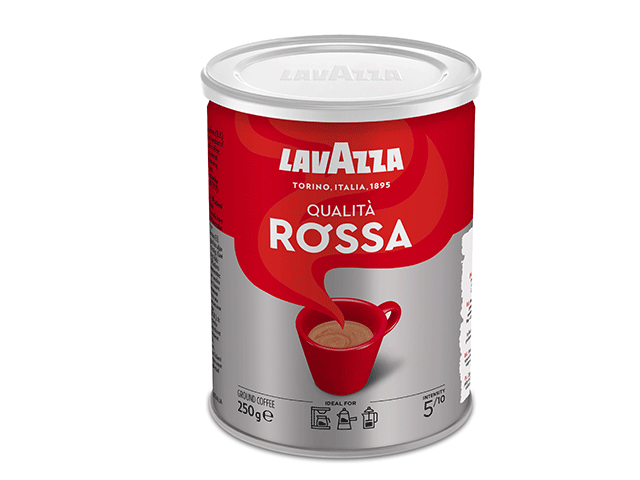 КАФЕ ЛАВАЦА РОСА МЕТАЛНА КУТИЯ 250Г