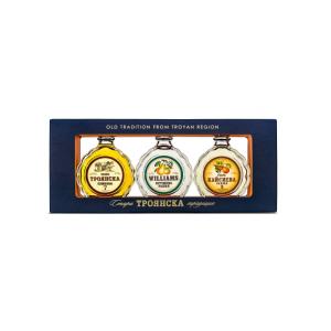 КОМПЛЕКТ МИНИАТЮРИ ОТ ТРИ ВИДА РАКИИ х 50 мл