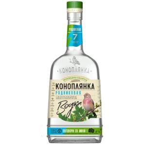 Руска Водка Коноплянка Родниковая 40%, 700мл.