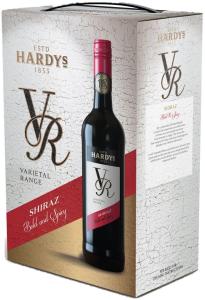 Червено вино Хардис VR Шираз Бокс