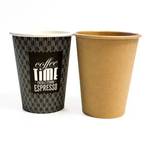 КАРТОНЕНА ЧАША 12OZ ПЛАСТИК Ф90 50БР.