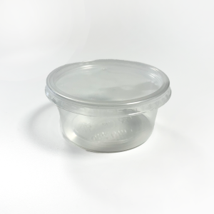 КРЪГЛА КУТИЯ С КАПАК 200МЛ 50БР