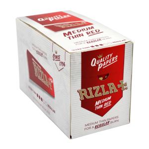 Хартийки за цигари Rizla Red Regular Size 100бр.