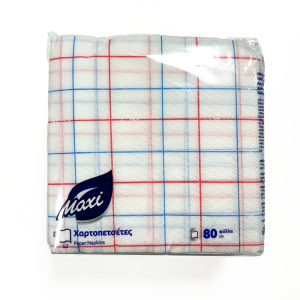 САЛФЕТКИ КАРИРАНИ МАКСИ  80БР 33Х33