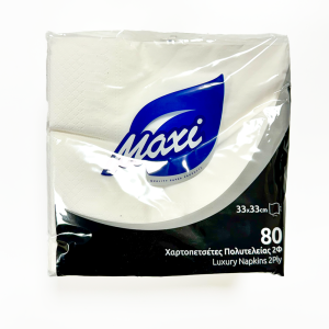 САЛФЕТКИ МАКСИ ЛУКС 80БР. 33Х33