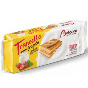 Балкони Транчето с ягодов крем, 10 х 28гр