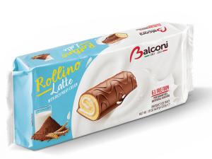 Балкони Ролино Лате с млечен крем и шоколадова глазура , 6 х 37гр