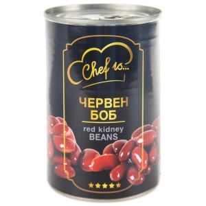 Chef is червен боб, сварен - 400 гр