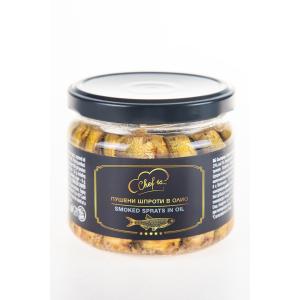 Пушени Шпроти в олио 250г