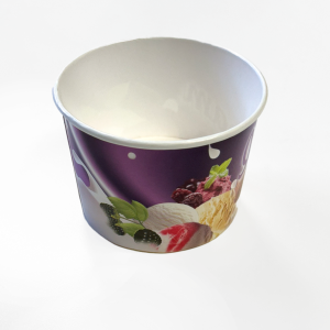 КАРТОНЕНА ЧАША ЗА СЛАДОЛЕД  200МЛ- 50БР.