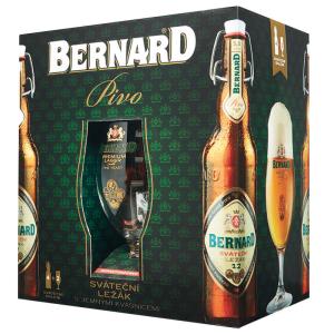 Комплект Бира Bernard Swing Светла 4 бр + 2 Чаши