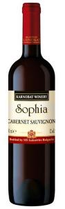 Червено вино Каберне Совиньон София Карнобат 0.75л.