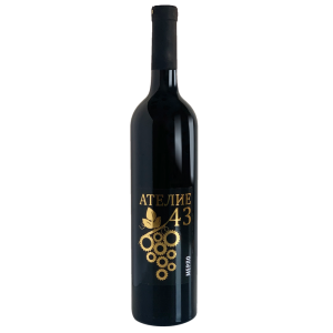 Мерло Ателие 43, червено вино