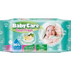 Baby Care Fresh Бебешки мокри кърпи с екстракт от невен x63 бр