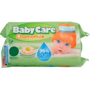 Baby Care мокри кърпи с лайка 2 x 20 бр.