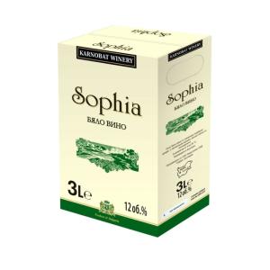 БЯЛО ВИНО СОФИЯ КАРНОБАТ 3Л.