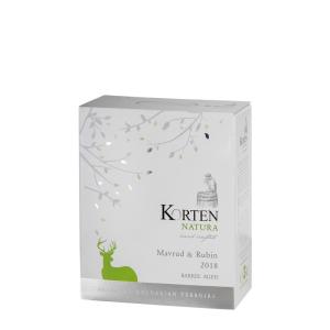 Червено вино Бег-ин-бокс 3л Кортен Натура Мавруд и Рубин