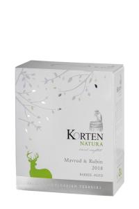 Червено вино Бег-ин-бокс 3л Кортен Натура Мавруд и Рубин