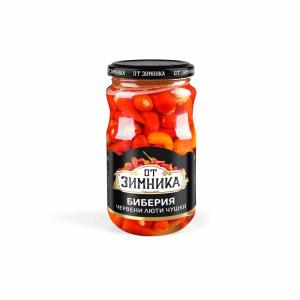 ОТ ЗИМНИКА БИБЕРИЯ ЧЕРВЕНИ ЛЮТИ ЧУШКИ 340гр