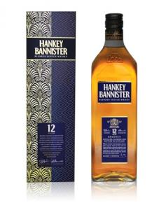 Шотландско уиски Ханки Банистър 12 г кутия, 0.7 л