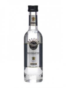 Руска Водка Белуга 0,05 л. Миниатюра