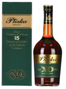 Бренди Плиска 15г. резерва Х.О. с кутия 0.7л. Преслав