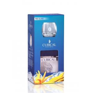 Примиъм Лондон Драй Джин Кюбикъл/Cubical 0,70л. с чаша