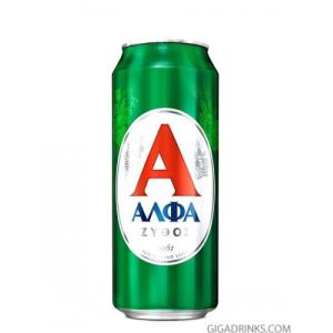 Светла бира Алфа 0,50л. Кен