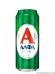 Светла бира Алфа 0,50л. Кен