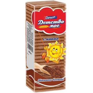 Бисквити ДЕТСТВО МОЕ Какао 190гр