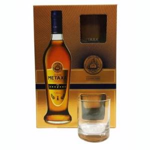 Бренди Metaxa 7 звезди + 2 чаши 0.7л
