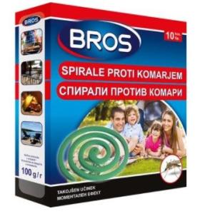 Bros Спирала против комари 10 бр