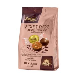 Заини Бонбони Boule d'Or солен карамел, 144гр.