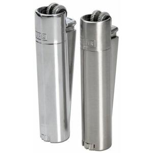 ЗАПАЛКА КЛИПЕР FCP 22 МЕТАЛЕН КАЛЪФ SILVER 30бр.
