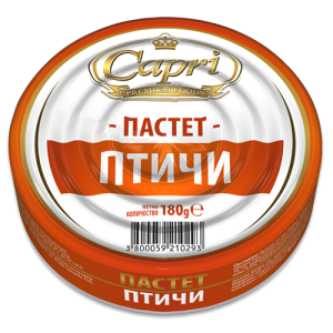 Пастет Птичи 180 гр.