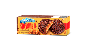Тунквани бисквити "Боровец" с карамел и фъстъци - 180 гр.