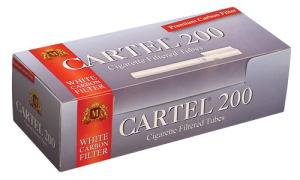 Цигарени гилзи Cartel 5 х 200бр. карбон